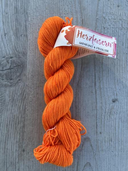 No 54a Neon Orange -  Kaschmir-Seide
